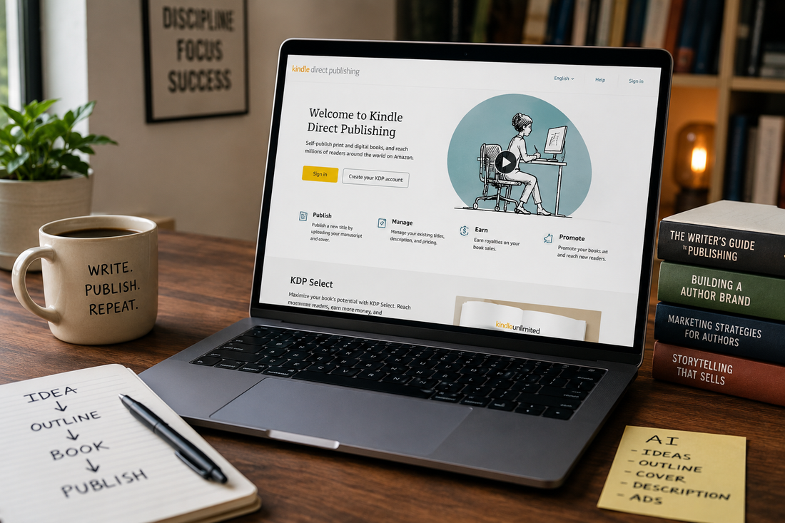 self publishing Amazon KDP AI 2026