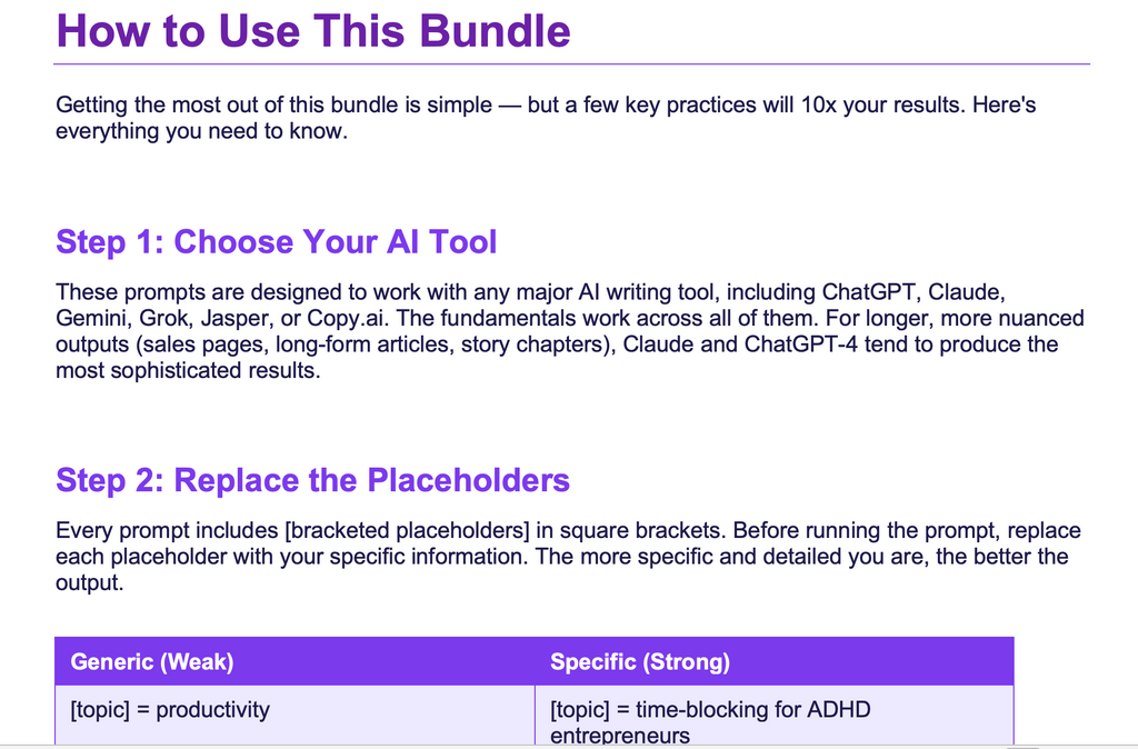 writing prompts

