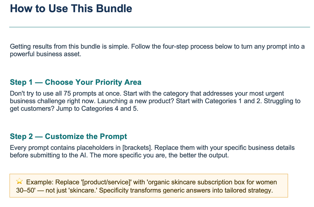 ChatGPT prompts download
