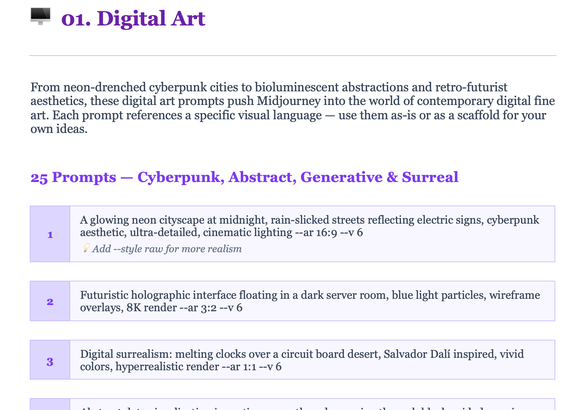 midjourney prompts pdf
