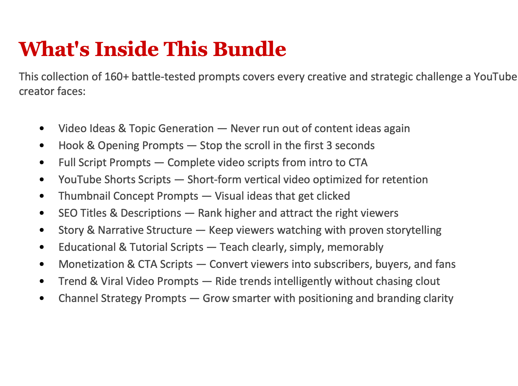 YouTube video ideas when you're stuck