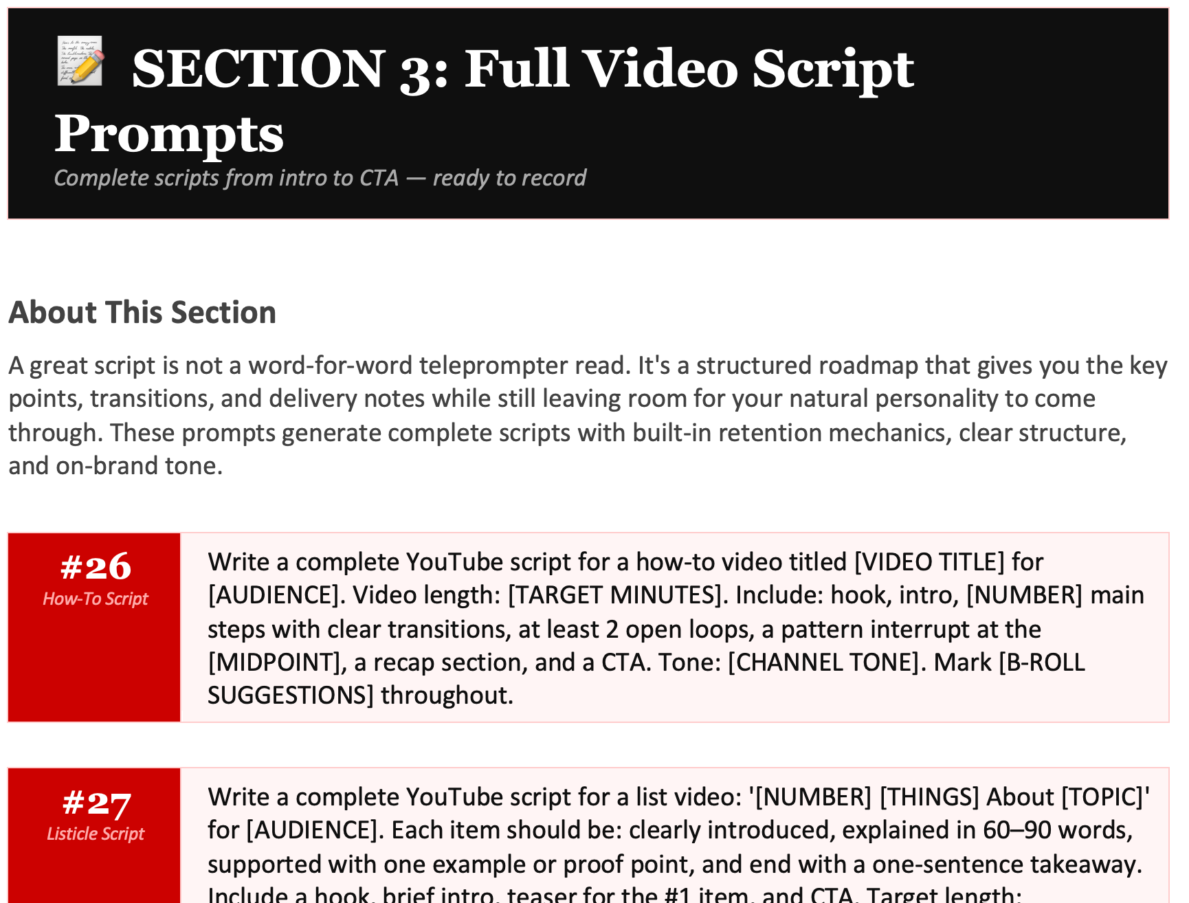 YouTube niche video ideas ChatGPT