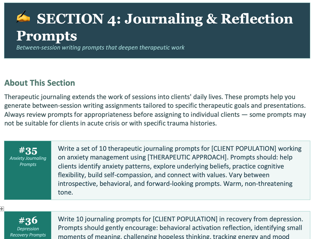 150 ChatGPT Prompts for Therapists, Life Coaches & Counselors