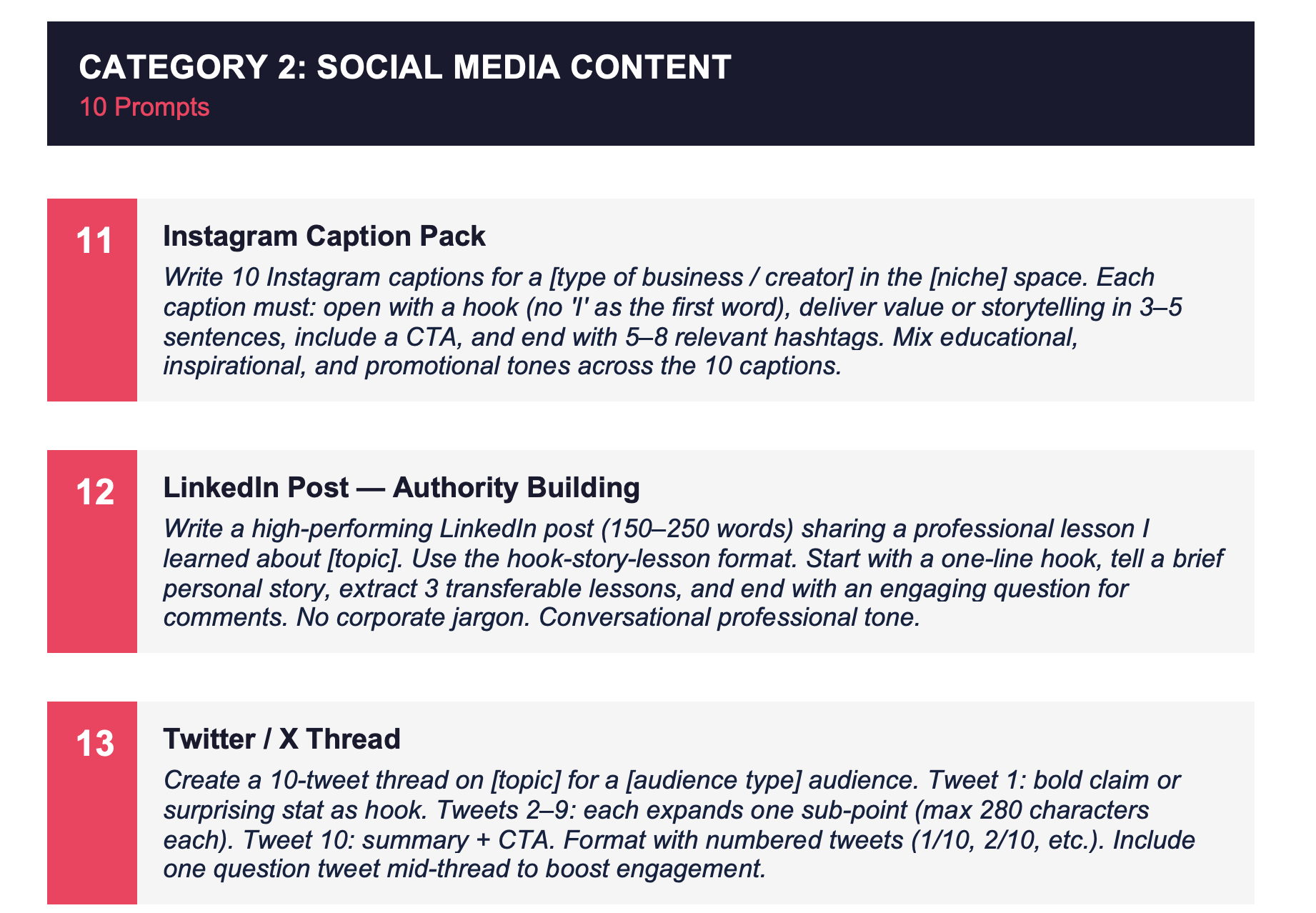 prompts for marketers